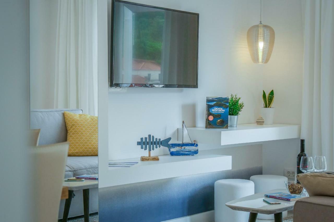 Oyster Paradise Blue Apartment Ston Exterior photo